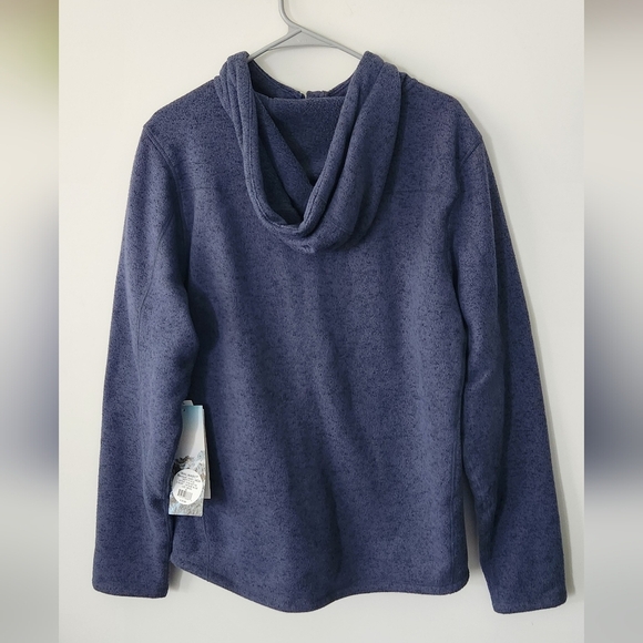 🧥 Iceburg Blue Zip-Up Hoodie – Men’s Medium, NWT, Lightweight & Cozy - Picture 7 of 14